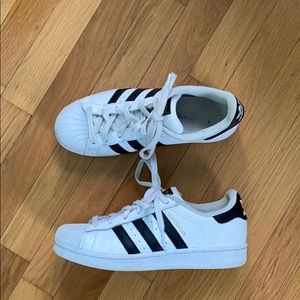 Classic Adidas Superstar shoes